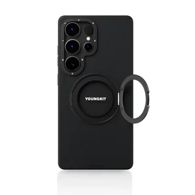 قاب اس 24 اولترا ( کاور ) مگ سیف چرمی یانگ کیت Youngkit Leather 360° Spin MagSafe S24 Ultra