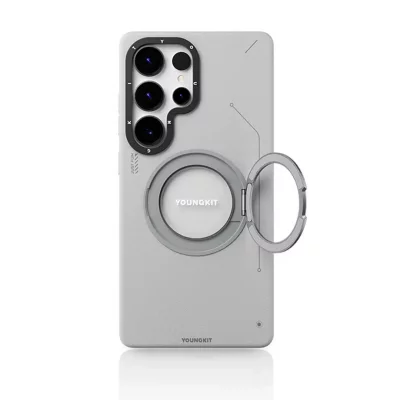 قاب اس 24 اولترا مگ سیف چرمی یانگ کیت Youngkit Leather 360° Spin MagSafe S24 Ultra