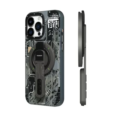 هولدر و استند مگ سیف مگنتی یانگ کیت با دکمه ضد استرس Dual-Sided Magnetic Grip