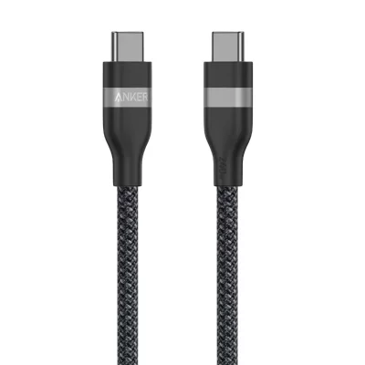 کابل شارژ تایپ سی 240 وات انکر مدل Anker USB-C A82E2 طول 0.9 متر