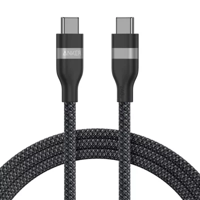 کابل شارژ تایپ سی 240 وات انکر مدل Anker USB-C A82E2 طول 1.8 متر