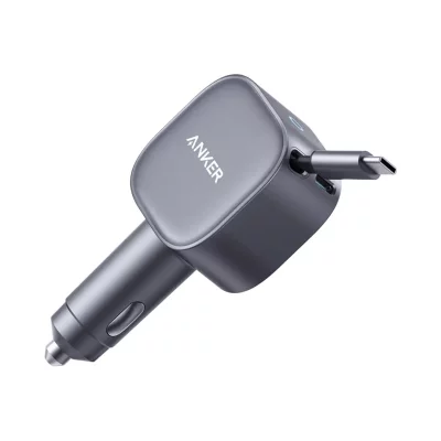شارژر فندکی انکر 75 وات با کابل تایپ سی Anker Nano A2738