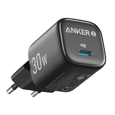 شارژر دیواری 30 وات انکر مدل Anker Zolo 30W Gan Charger A2698
