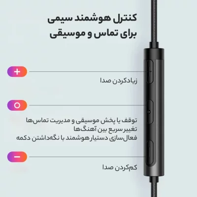 هدفون با سیم جک 3.5 میلی متری AUX مک دودو Mcdodo HP-406