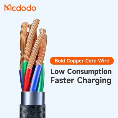 کابل میکرو یو اس بی 3 آمپر مک دودو مدل Mcdodo MicroUSB  CA-2280 طول 0.2 متر