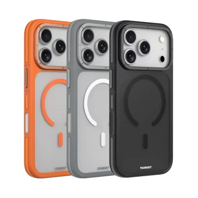 قاب آیفون 17 پرو مگ سیف مات یانگ کیت Youngkit Rock Sand iPhone 17 Pro