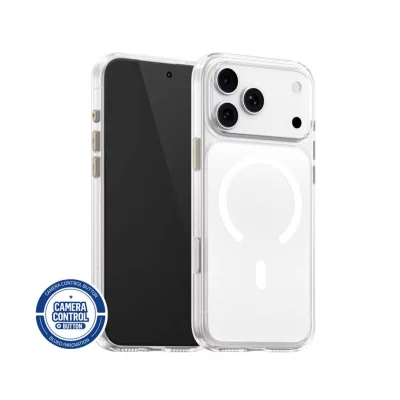 قاب آیفون 17 پرو مکس ( کاور ) شفاف مگ سیف بلوئو Crystal Drop MagSafe iPhone 17 Pro Max