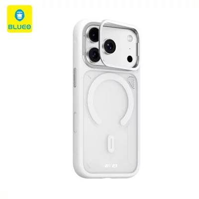 قاب آیفون 17 پرو مکس مگ سیف با پایه استند بلوئو Frosted Heat MagSafe iPhone 17 Pro Max