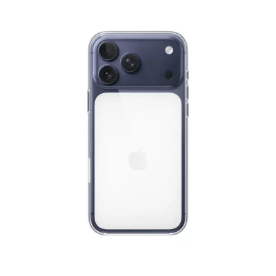 قاب آیفون 17 پرو مکس ( کاور ) شفاف مگ سیف طرح اپل iPhone 17 Pro Max