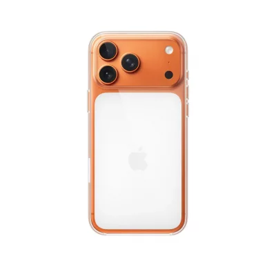 قاب آیفون 17 پرو مکس ( کاور ) شفاف مگ سیف طرح اپل iPhone 17 Pro Max