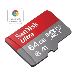 کارت حافظه microSDXC سن دیسک مدل Ultra A1 کلاس 10 استاندارد UHS-I سرعت 140MBps ظرفیت 64 گیگابایت