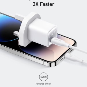 شارژر 30 وات انکر مدل Anker 511 Nano 3 30W USB-C Charger A2147