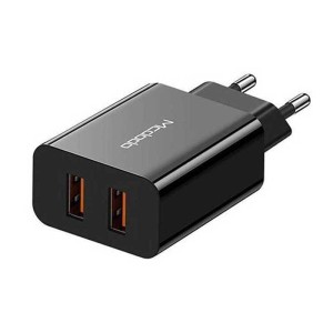 شارژر 2 پورت 18 وات مک دودو مدل Mcdodo 18W QC3.0 Dual USB-A CH-8910