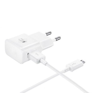 شارژر 15 وات یو اس بی اصلی سامسونگ مدل Samsung EP-TA20EWE 2A با کابل MicroUSB