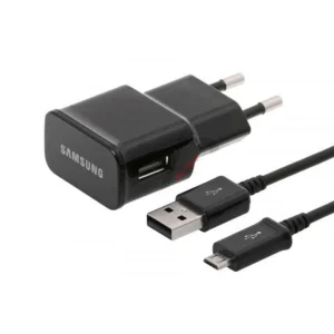 شارژر 10 وات یو اس بی اصلی سامسونگ مدل Samsung ETA-U90EBE 2A با کابل MicroUSB