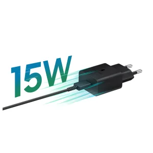 شارژر 15 وات اصلی سامسونگ Samsung 15W PD USB-C Adapter EP-T1510 با کابل تایپ‌سی (اورجینال)