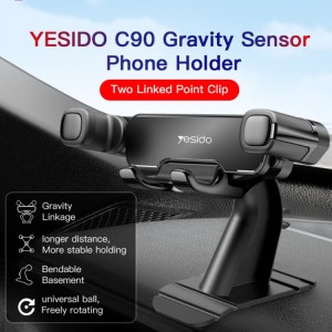 پایه نگهدارنده خودرو یسیدو مدل Yesido Gravity Holder C90