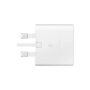 آداپتور شارژر سه پین 25 وات اصلی سامسونگ Samsung 25W PD USB-C Adapter EP-TA800 (اورجینال)