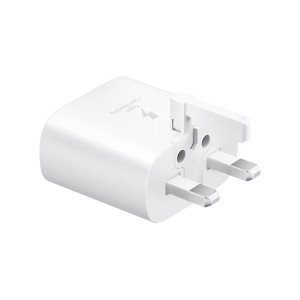 آداپتور شارژر سه پین 25 وات اصلی سامسونگ Samsung 25W PD USB-C Adapter EP-TA800 (اورجینال)