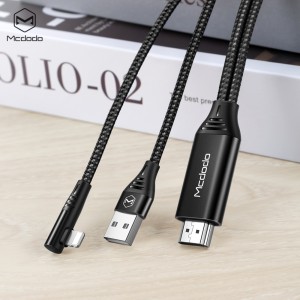 کابل تبدیل لایتنینگ به HDMI مک دودو مدل CA-6400 طول 2 متر