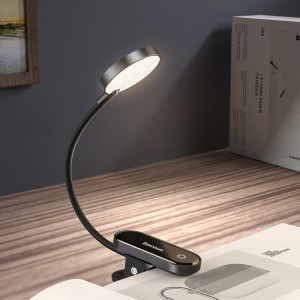 چراغ مطالعه گیره ای بیسوس Baseus Comfort Reading Mini Clip Lamp