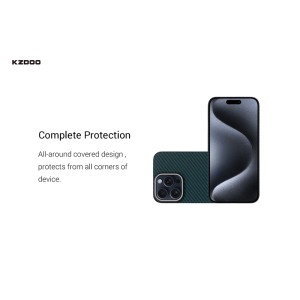 کاور کربن کی‌دوو مدل K.DOO Keivlar Carbon مناسب آیفون 13 پرومکس اپل (iPhone 13 Pro Max)