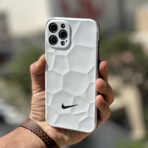 کاور محافظ لنزدار طرح نایکی مدل Nike 3D مناسب آیفون 12 اپل (iPhone 12)