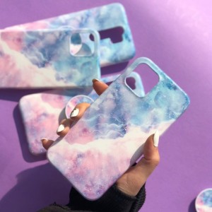 کاور ماربل  با پاپ سوکت مدل Dreamy Marble مناسب آیفون 11 پرومکس اپل (iPhone 11 Pro Max)