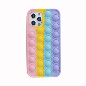 کاور فیجت رنگین کمان مناسب آیفون 12 و 12 پرو اپل iPhone 12/12 Pro