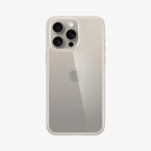 کاور شفاف طرح اسپیگن مدل Ultra Hybrid مناسب آیفون 15 پرو اپل iPhone 15 Pro