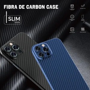 کاور فیبر کربن گرین لاین مدل Fibra De Carbon مناسب آیفون 13 پرومکس اپل iPhone 13 Pro Max