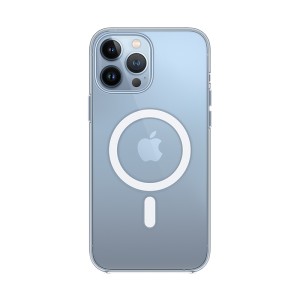 کاور شفاف مگسیف طرح اپل مدل Clear Case MagSafe مناسب آیفون 13 پرو اپل iPhone 13 Pro