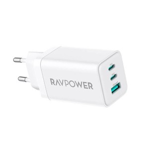 شارژر 3 پورت 65 وات راوپاور مدل RAVPower PD Pioneer 3-Port 65W Wall Charger