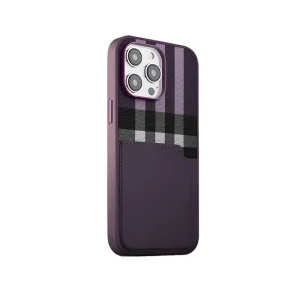 کاور چرم با جاکارتی ایکسلول مدل GENTRY Wallet مناسب آیفون 14 پرومکس اپل iPhone 14 Pro Max