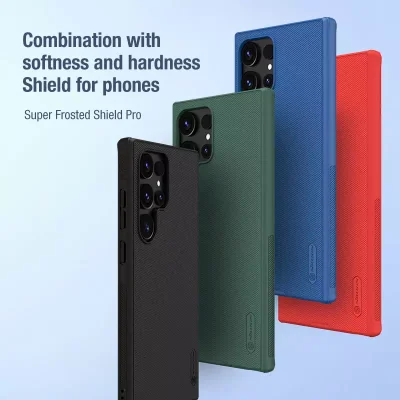 کاور نیلکین مدل Super Frosted Shield Pro مناسب اس 24 اولترا S24 Ultra