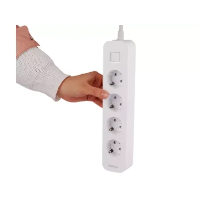 چندراهی برق ارت دار 4 خروجی هادرون مدل Hadron P24 Power Strip