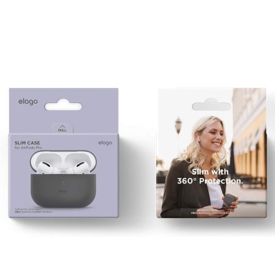 کاور سیلیکونی ایرپاد الاگو مدل Slim Case مناسب ایرپاد پرو اپل AirPods Pro