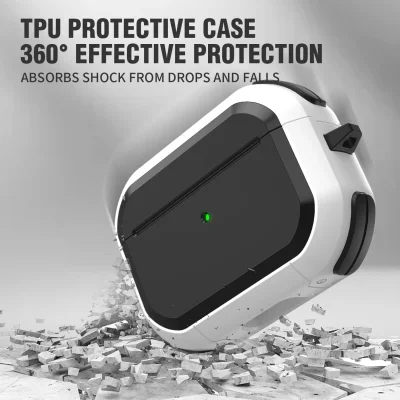 کاور ضد ضربه ایرپاد Eggshell مدل Tough Armor مناسب ایرپاد پرو 2 اپل AirPods Pro 2