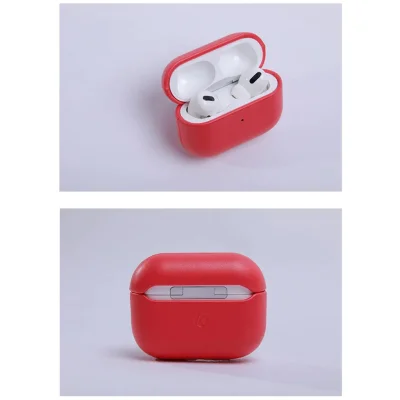 کاور چرمی ایرپاد کی دوو مدل LuxCraft+ مناسب ایرپاد 3 اپل AirPods 3