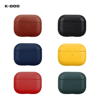 کاور چرمی ایرپاد کی دوو مدل LuxCraft+ مناسب ایرپاد 3 اپل AirPods 3