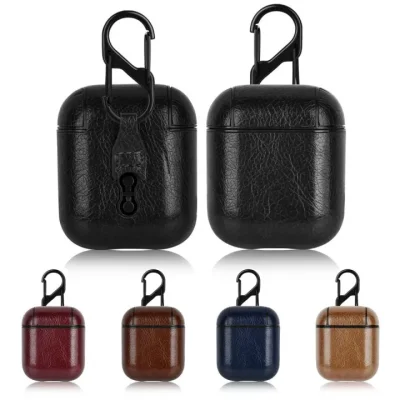 کاور چرمی ایرپاد مدل Protection Leather مناسب ایرپاد 2 و 1 اپل AirPods 1/2