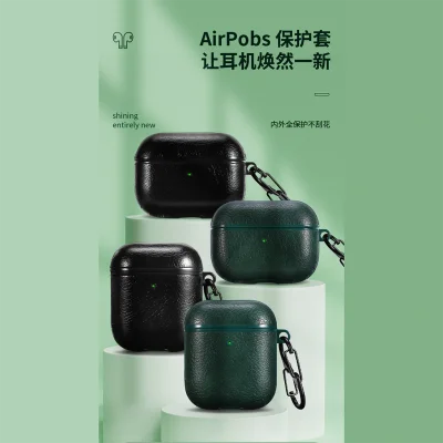 کاور چرمی ایرپاد مدل Protection Leather مناسب ایرپاد پرو اپل AirPods Pro