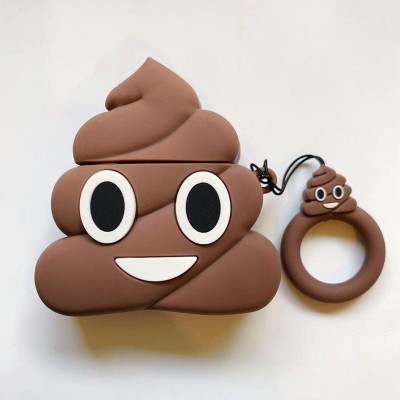 کاور فانتزی آویزدار ایرپاد مدل POU Emoji مناسب ایرپاد 2/1 و پرو اپل