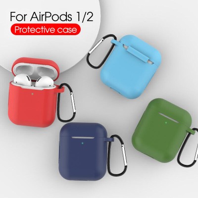 کاور سیلیکونی ایرپاد مدل Protection Case مناسب ایرپاد 1 و 2 اپل AirPods 1/2