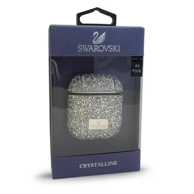 کاور کریستالی سواروسکی ایرپاد مدل Swarovski Crystalline مناسب ایرپاد 1 و 2 اپل AirPods 1/2