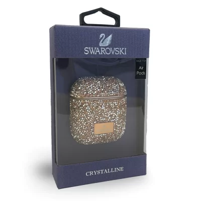 کاور کریستالی سواروسکی ایرپاد مدل Swarovski Crystalline مناسب ایرپاد 1 و 2 اپل AirPods 1/2