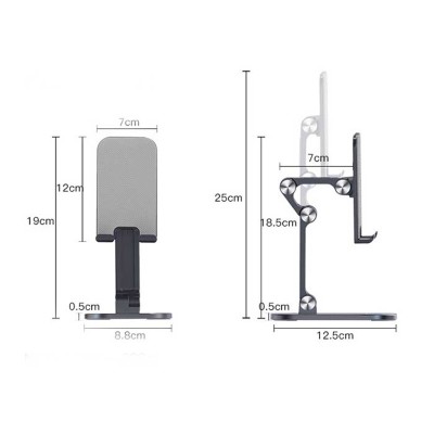 پایه نگهدارنده رومیزی موبایل و تبلت یسیدو مدل YESIDO Double Folding C104