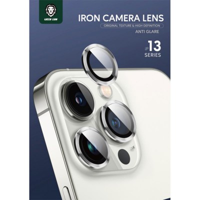 محافظ لنز دوربین رینگی گرین لاین آیفون 13 و 13 مینی Green Lion Iron Camera Lens iPhone 13/ 13 Mini