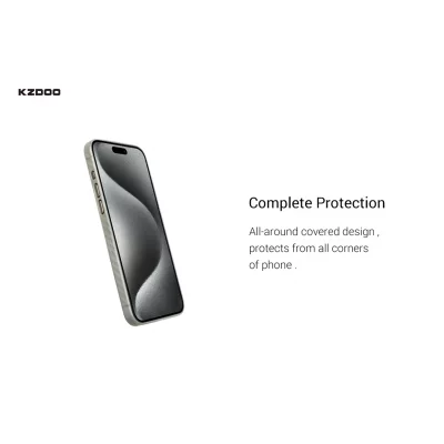 کاور کربن کی‌ زد دوو مدل KZDOO Air Carbon مناسب آیفون 15 پرومکس اپل iPhone 15 Pro Max