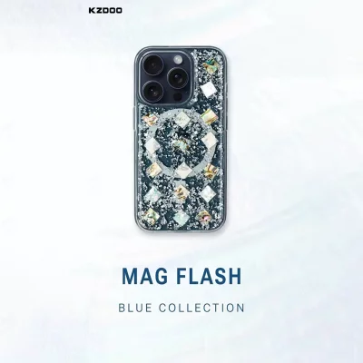 کاور صدفی مگ سیف کی‌ زد دوو مدل KZDOO MAG FLASH مناسب آیفون 15 پرومکس اپل iPhone 15 Pro Max